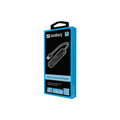 SANDBERG USB 3.0 Pocket Card Reader