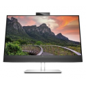 HP E27m G4 Conferencing Monitor - E-Series - LED monitor - 27" - 2560 x 1440 QHD @ 75 Hz - IPS - 300 cd / m² - 1000:1 - 5 ms - HDMI, DisplayPort, USB-C - speakers - silver (stand), black head
