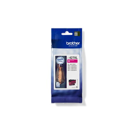 Brother LC427XLM - High Yield - magenta - original - ink cartridge - for Brother MFC-J4335, MFC-J4340, MFC-J4345, MFC-J4440, MFC-J4535, MFC-J4540 - 2