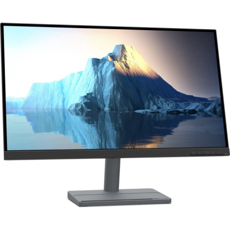 Lenovo L27q-35 - LED monitor - 27" - 2560 x 1440 QHD - VA - 350 cd / m² - 4000:1 - 4 ms - HDMI, DisplayPort - speakers - raven black - 1