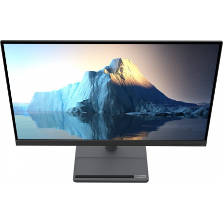 Lenovo L27q-35 - LED monitor - 27" - 2560 x 1440 QHD - VA - 350 cd / m² - 4000:1 - 4 ms - HDMI, DisplayPort - speakers - raven black - 3