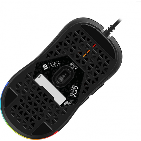 SILENTIUMPC Gear GEM PMW3325 Gaming Mouse Black