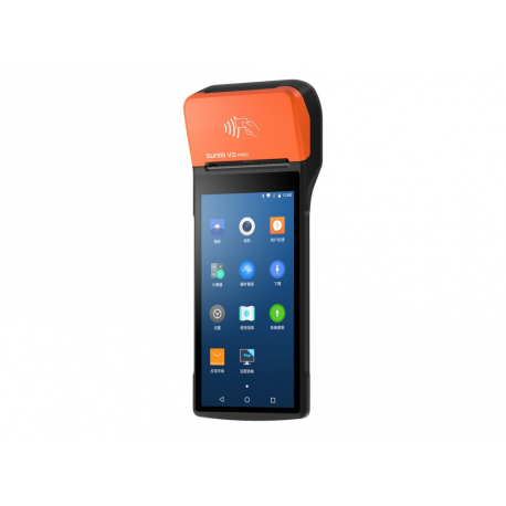 SUNMI, V2s, 2D, USB-C, BT, Wi-Fi, 4G, GPS, Android