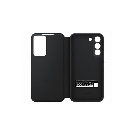 Samsung EF-ZS901 - Flip cover for mobile phone - black - for Galaxy S22 - 3