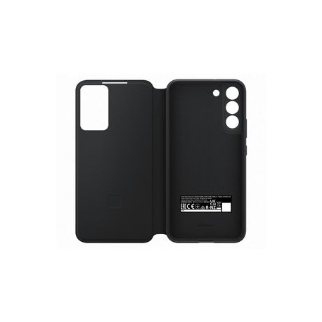 Samsung EF-ZS906 - Flip cover for mobile phone - black - for Galaxy S22+ - 3