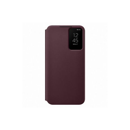 Samsung EF-ZS906 - Flip cover for mobile phone - burgundy - for Galaxy S22+ - 0