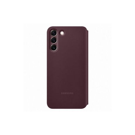 Samsung EF-ZS906 - Flip cover for mobile phone - burgundy - for Galaxy S22+ - 1