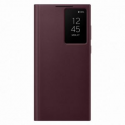 Samsung EF-ZS908 - Flip cover for mobile phone - burgundy - for Galaxy S22 Ultra
