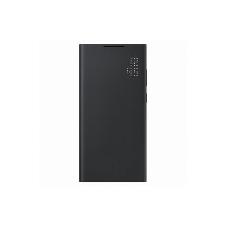 Samsung EF-NS908 - Flip cover for mobile phone - black - for Galaxy S22 Ultra - 0