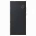 Samsung EF-NS908 - Flip cover for mobile phone - black - for Galaxy S22 Ultra