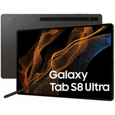 SAMSUNG Galaxy Tab S8 Ultra WiFi Graphite 8+128GB 14.6inch 2960x1848 WQXGA+ Qualcomm Snapdragon 8450 Octacore incl. S-Pen