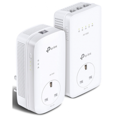 TP-LINK TL-WPA8631P AV1300 Gigabit Passthrough Powerline AC1200 Wi-Fi Extender