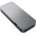Lenovo Go USB-C Laptop - Power bank - 1 x battery - lithium polymer - 20000 mAh - 74 Wh - Worldwide - storm grey - for 14e Chromebook Gen 2; ThinkPad E14 Gen 3; T14s Gen 2; T15g Gen 2; X13 Gen 2; Yoga 7 14