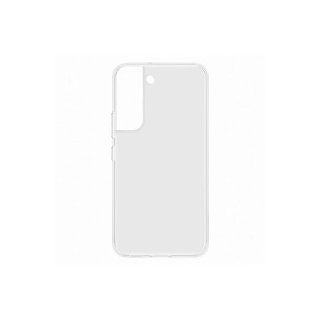 Samsung EF-QS901 - Back cover for mobile phone - polycarbonate, thermoplastic polyurethane (TPU) - transparent - for Galaxy S22 - 3