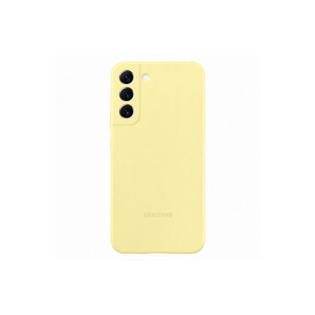 Samsung EF-PS906 - Back cover for mobile phone - butter yellow - for Galaxy S22+ - 0