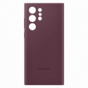 Samsung EF-PS908 - Back cover for mobile phone - burgundy - for Galaxy S22 Ultra