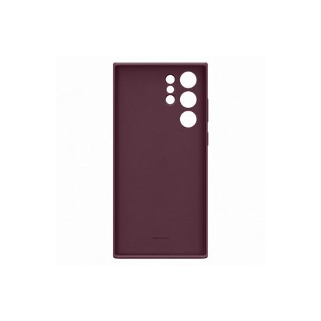 Samsung EF-PS908 - Back cover for mobile phone - burgundy - for Galaxy S22 Ultra - 2