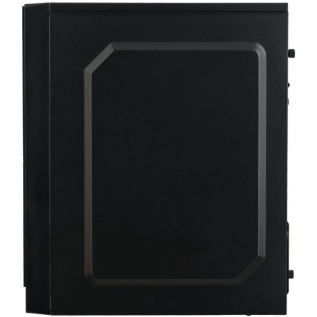 AKYGA Micro ATX Case AK36BK 1x USB 3.0 black w/o PSU