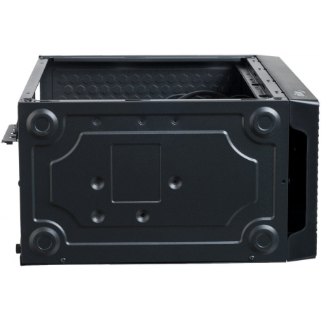 AKYGA Micro ATX Case AK36BK 1x USB 3.0 black w/o PSU