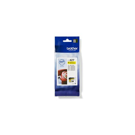 Brother LC427Y - Yellow - original - ink cartridge - for Brother MFC-J4335, MFC-J4340, MFC-J4345, MFC-J4440, MFC-J4535, MFC-J4540 - 0