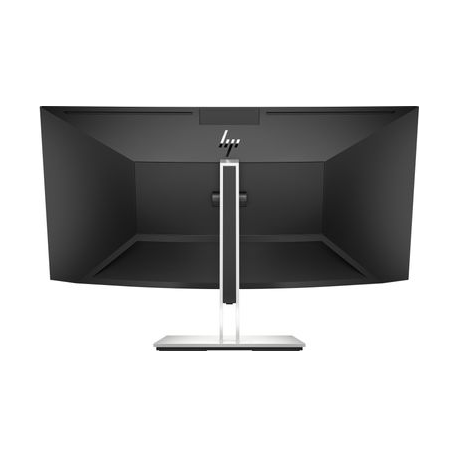 HP E34m G4 Conferencing Monitor - E-Series - LED monitor - curved - 34" - 3440 x 1440 WQHD @ 75 Hz - VA - 400 cd / m² - 3000:1 - 5 ms - HDMI, DisplayPort, USB-C - speakers - silver (stand), black head - 3