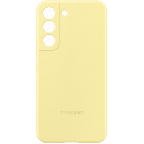 Samsung EF-PS901 - Back cover for mobile phone - butter yellow - for Galaxy S22 - 0