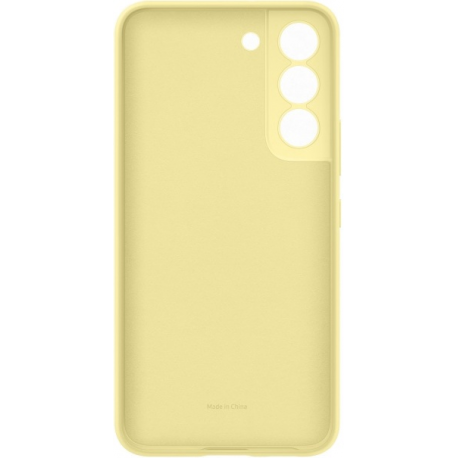 Samsung EF-PS901 - Back cover for mobile phone - butter yellow - for Galaxy S22 - 1
