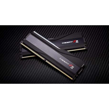 G.Skill Trident Z5 RGB - DDR5 - kit - 32 GB: 2 x 16 GB - DIMM 288-pin - 6000 MHz / PC5-48000 - CL36 - 1.35 V - unbuffered - non-ECC - matte black - 5