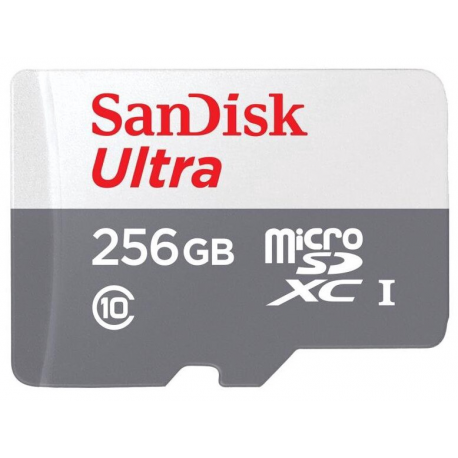 SanDisk Ultra - Flash memory card - 256 GB - Class 10 - microSDXC UHS-I - 0