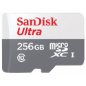 SanDisk Ultra - Flash memory card - 256 GB - Class 10 - microSDXC UHS-I