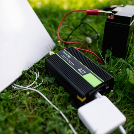 Green Cell - DC to AC power inverter - 12 V - 1000 Watt - black - 6
