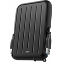 SILICON POWER Armor A66 - Hard drive - 2 TB - external (portable) - USB 3.2 Gen 1 - black / black