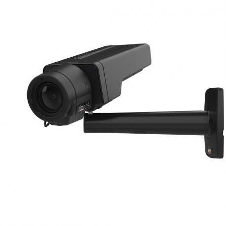 AXIS Q1656 - Network surveillance camera - box - colour (Day&Night) - 4 MP - 2688 x 1512 - i-CS-mount - auto iris - vari-focal - audio - GbE - MJPEG, HEVC, H.265, MPEG-4 AVC, H.264B, H.264H, H.264M, MPEG-4 Part 10, MPEG-H Part 2 - DC 10 - 28 V / PoE Plus Class 3 - 0