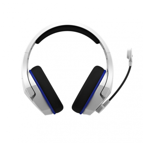 HyperX Cloud Stinger Core - Headset - full size - 2.4 GHz - wireless - white, blue - for Sony PlayStation 4, Sony PlayStation 5 - 1