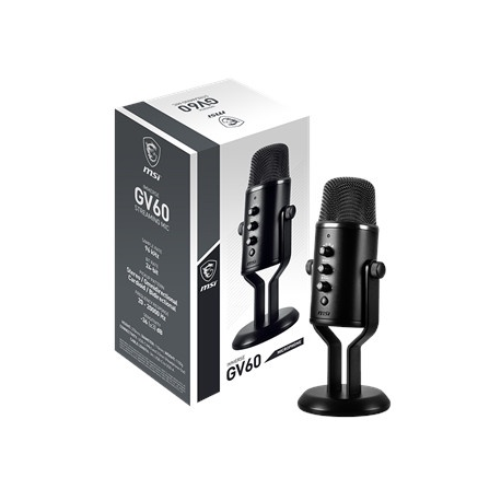 MICROPHONE GV60/IMMERSE GV60 STREAMING MIC MSI