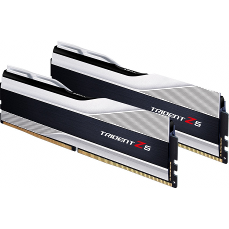 G.Skill Trident Z5 - DDR5 - kit - 32 GB: 2 x 16 GB - DIMM 288-pin - 6000 MHz  /  PC5-48000 - CL36 - 1.35 V - unbuffered - non-ECC - metallic silver - 1