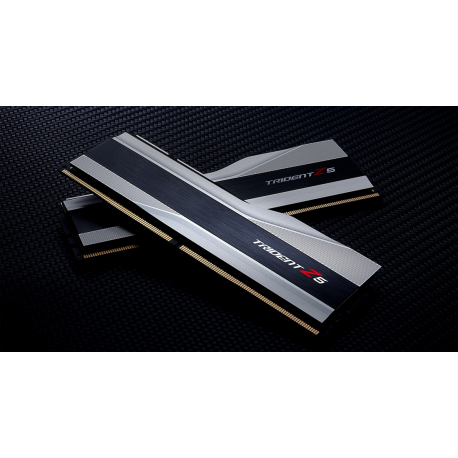 G.Skill Trident Z5 - DDR5 - kit - 32 GB: 2 x 16 GB - DIMM 288-pin - 6000 MHz  /  PC5-48000 - CL36 - 1.35 V - unbuffered - non-ECC - metallic silver - 4