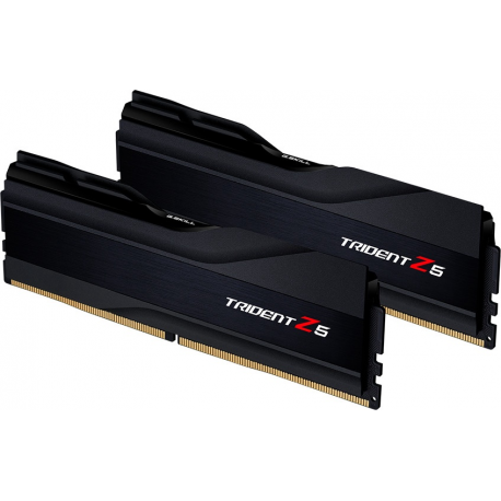 G.Skill Trident Z5 - DDR5 - kit - 32 GB: 2 x 16 GB - DIMM 288-pin - 6000 MHz  /  PC5-48000 - CL36 - 1.35 V - unbuffered - non-ECC - matte black - 1