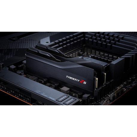 G.Skill Trident Z5 - DDR5 - kit - 32 GB: 2 x 16 GB - DIMM 288-pin - 6000 MHz  /  PC5-48000 - CL36 - 1.35 V - unbuffered - non-ECC - matte black - 4
