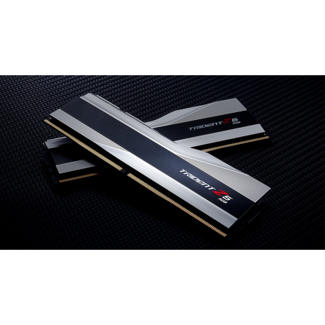 G.Skill Trident Z5 RGB - DDR5 - kit - 32 GB: 2 x 16 GB - DIMM 288-pin - 6000 MHz / PC5-48000 - CL36 - 1.35 V - unbuffered - non-ECC - metallic silver - 4