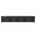 QNAP TS-873AeU - NAS server - 8 bays - rack-mountable - SATA 6Gb / s - RAID 0, 1, 5, 6, 10, 50, JBOD, 60 - RAM 4 GB - 2.5 Gigabit Ethernet - iSCSI support - 2U
