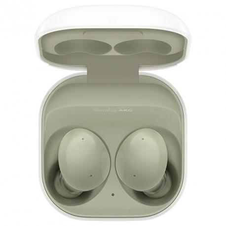 Samsung Galaxy Buds2 - True wireless earphones with mic - in-ear - Bluetooth - active noise cancelling - olive - for Galaxy A72, A72 5G, S20, S21, S21 5G, S21+ 5G, S22, Watch4, Z Flip3 5G, Z Fold3 5G - 4