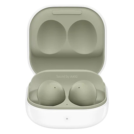 Samsung Galaxy Buds2 - True wireless earphones with mic - in-ear - Bluetooth - active noise cancelling - olive - for Galaxy A72, A72 5G, S20, S21, S21 5G, S21+ 5G, S22, Watch4, Z Flip3 5G, Z Fold3 5G - 5