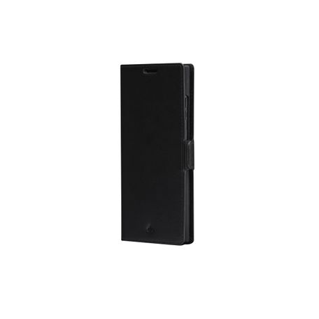 dbramante1928 Copenhagen Slim - Flip cover for mobile phone - full-grain leather - black - for Samsung Galaxy S22 Ultra - 4