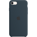 Apple - Back cover for mobile phone - silicone - abyss blue - for iPhone 7, 8, SE (2nd generation), SE (3rd generation)