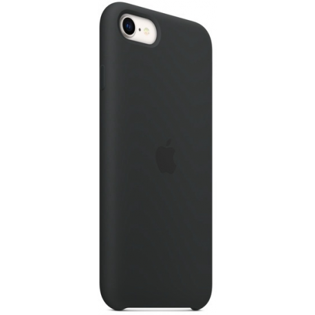 Apple - Back cover for mobile phone - silicone - midnight - for iPhone 7, 8, SE (2nd generation), SE (3rd generation) - 3