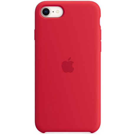Apple - (PRODUCT) RED - back cover for mobile phone - silicone - red - for iPhone 7, 8, SE (2nd generation), SE (3rd generation) - 0