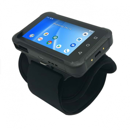 Unitech WD200 - Data collection terminal - rugged - Android 10 - 32 GB - 3.1" colour TFT (800 x 480) - rear camera - barcode reader - (2D imager) - USB host - Wi-Fi 5, NFC, Bluetooth - 5