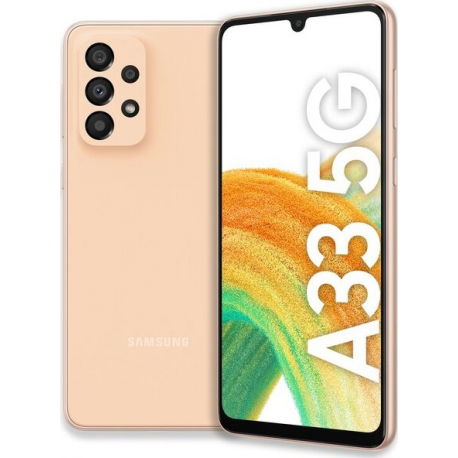 SAMSUNG Galaxy-A33 5G 6.4inch 162.1mm 6GB 128GB Android Orange