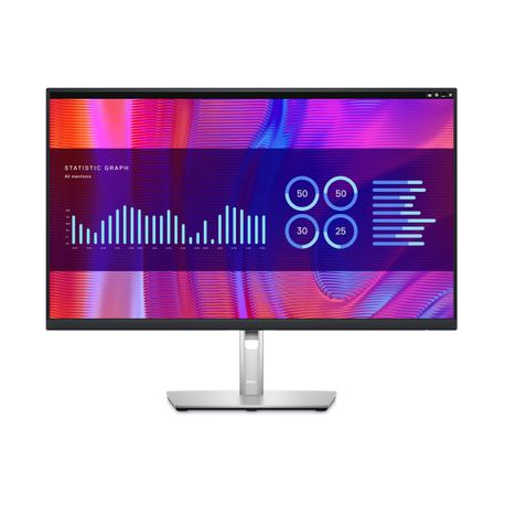 Dell P2723DE - LED monitor - 27" (26.96" viewable) - 2560 x 1440 QHD @ 60 Hz - IPS - 350 cd / m² - 1000:1 - 5 ms - HDMI, DisplayPort, USB-C - TAA Compliant - with 3-Years Advanced Exchange Service and Premium Panel Guarantee - 0